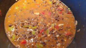 Indian black lentil curry.