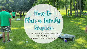 Vibrant outdoor family reunion in a lush park with children and adults enjoying games and activities, perfect for creating memorable family gatherings.