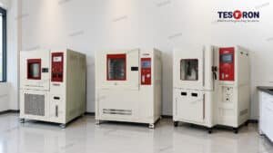 Environmental test chamber for industrial product reliability testing in the USA