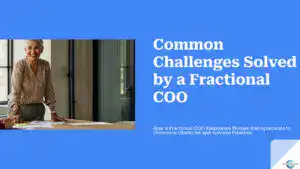 Common challenges solved by a fractional coo