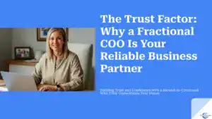 Reliable fractional COO services