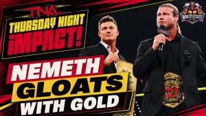 Nic Nemeth Flaunts TNA World Title