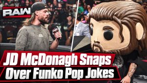 JD McDonagh Loses His Temper Over Funko Pop Mockery