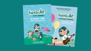 Affiche du spectacle pour les enfants falabulle