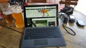 Biergarten-Blogger