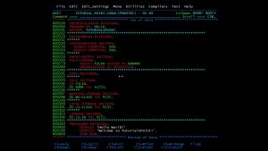 Ein kleines Stückchen COBOL-Code...