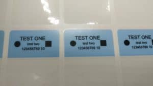 Color cable labels