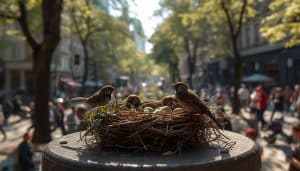 Bird Nesting in Urban Areas