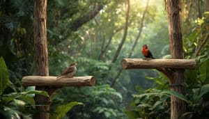 What Materials are Safe for Bird Perches