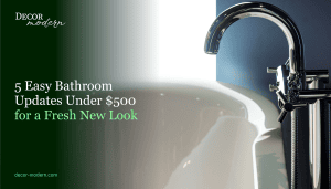 Bathroom Upgrades