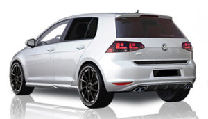 5 deurs auto met driehoeksruitje