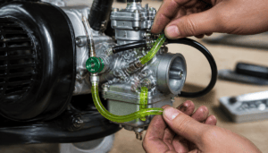 schema branchement durite carburateur scooter
