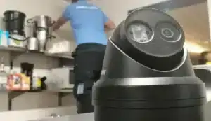 installateur aan het werk