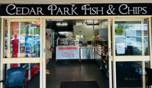 Cedar Park Fish & Chips — fish and chip shop in Taranganba, Queensland