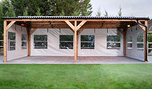 wooden gazebo 