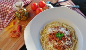 Vegane Soja-Bolognese