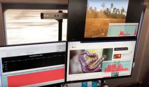 In ihrem „Advanced TrainLab" testet die Deutsche Bahn unterschiedliche 5G-Anwendungen.