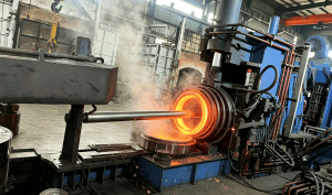 induction hardening production line for chrome bar