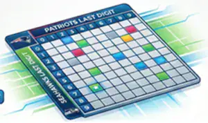 Super Bowl LX Squares Pool Winners