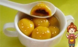 Phương pháp làm chè trôi nước vị xoài chín ngọt ngào.