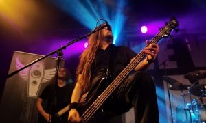The Very End live on stage at Kulttempel Oberhausen support for Midnight together with Phantom Corporation