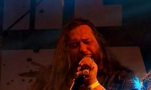 The Very End live on stage at Kulttempel Oberhausen support for Midnight together with Phantom Corporation