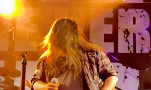 The Very End live on stage at Kulttempel Oberhausen support for Midnight together with Phantom Corporation