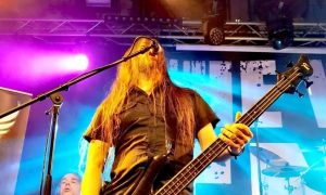 The Very End live on stage at Kulttempel Oberhausen support for Midnight together with Phantom Corporation