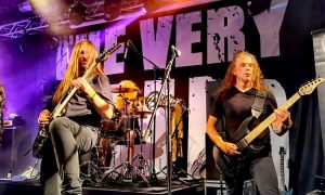 The Very End live on stage at Kulttempel Oberhausen support for Midnight together with Phantom Corporation