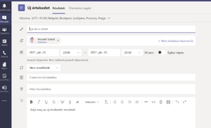 Microsoft Teams meeting