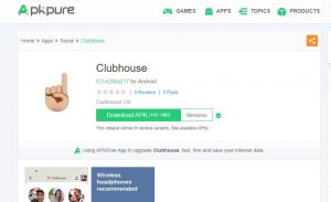 FINGER WEG von Android-Versionen, die nicht im Play-Store angeboten werden! (Screenshot)