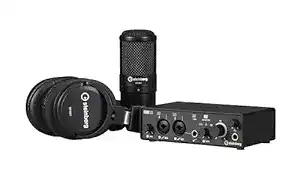 Steinberg UR22 Recording Pack – USB Audio Interface with Studio Mic & Headphones