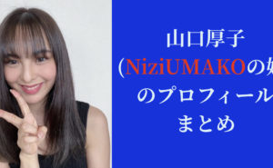 山口厚子(やまぐちあつこ、山口真子の姉)のプロフィールまとめ