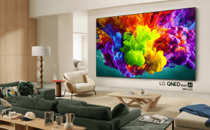 إل جي ترفع مستوى المنافسة في سوق الشاشات بإطلاق QNED Evo Mini LED