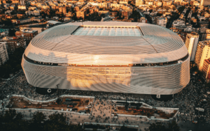 伯納烏球場（Real Madrid Santiago Bernabéu）外觀