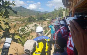 Menteri PUPR Tinjau Progres Pembangunan Bendungan Napung Gete di Sikka