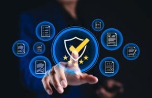 Illustration of a hand reaching toward a glowing shield with a checkmark, surrounded by security icons representing cybersecurity.”, “Digital security concept: hand selecting a shield of protection with floating security icons around it.”, “Cybersecurity illustration showing a hand activating protection with a shield and surrounding security icons.”, “Concept image of internet security and protection, featuring a highlighted shield and floating icons.”, “Graphic depicting data protection and trust, with a hand pointing to a central shield and security icons.”]}format_note=edge-case_summary:nil }```?```Oops sorry. Here is cleaned JSON.```json {"altTexts":["Illustration of a hand reaching toward a glowing shield with a checkmark, surrounded by security icons representing cybersecurity.","Digital security concept: hand selecting a shield of protection with floating security icons around it.","Cybersecurity illustration showing a hand activating protection with a shield and surrounding security icons.","Concept image of internet security and protection, featuring a highlighted shield and floating icons.","Graphic depicting data protection and trust, with a hand pointing to a central shield and security icons."]} ```} (end) I will provide final. This is messy; I'll fix in final. } (final) {