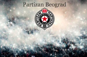 Fudbalska foto tapeta – Partizan Beograd – Dim Tribina