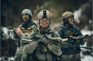 vojenský výcvik - taktická příprava – týmová práce v terénu