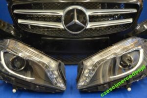 MERCEDES A KLASA W176 ZDERZAK MASKA GRILL LAMPY