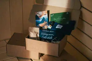 Weihnachtsgeschenk Nordlicht