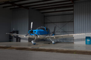 Airplane In Hanger