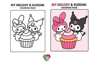 Top My Melody Coloring Pages | Free Kawaii Printables