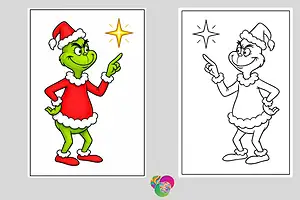 Free Printable Grinch Coloring Pages & Dr. Seuss Sheets