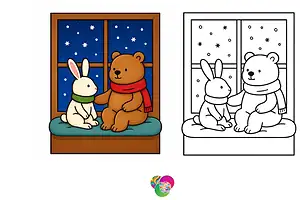 Cute & Printable Cozy Coloring Pages for Warm Days