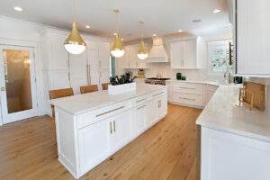 White Modern Open Kitchen