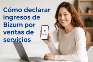 declarar ingresos bizum servicios