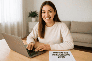 modelo 130 influencers 2025