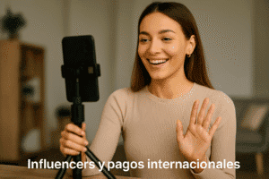 INFLUENCERS Y PAGOS INTERNACIONALES
