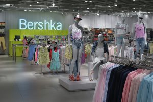 фотосъемка интерьера магазина Бершка